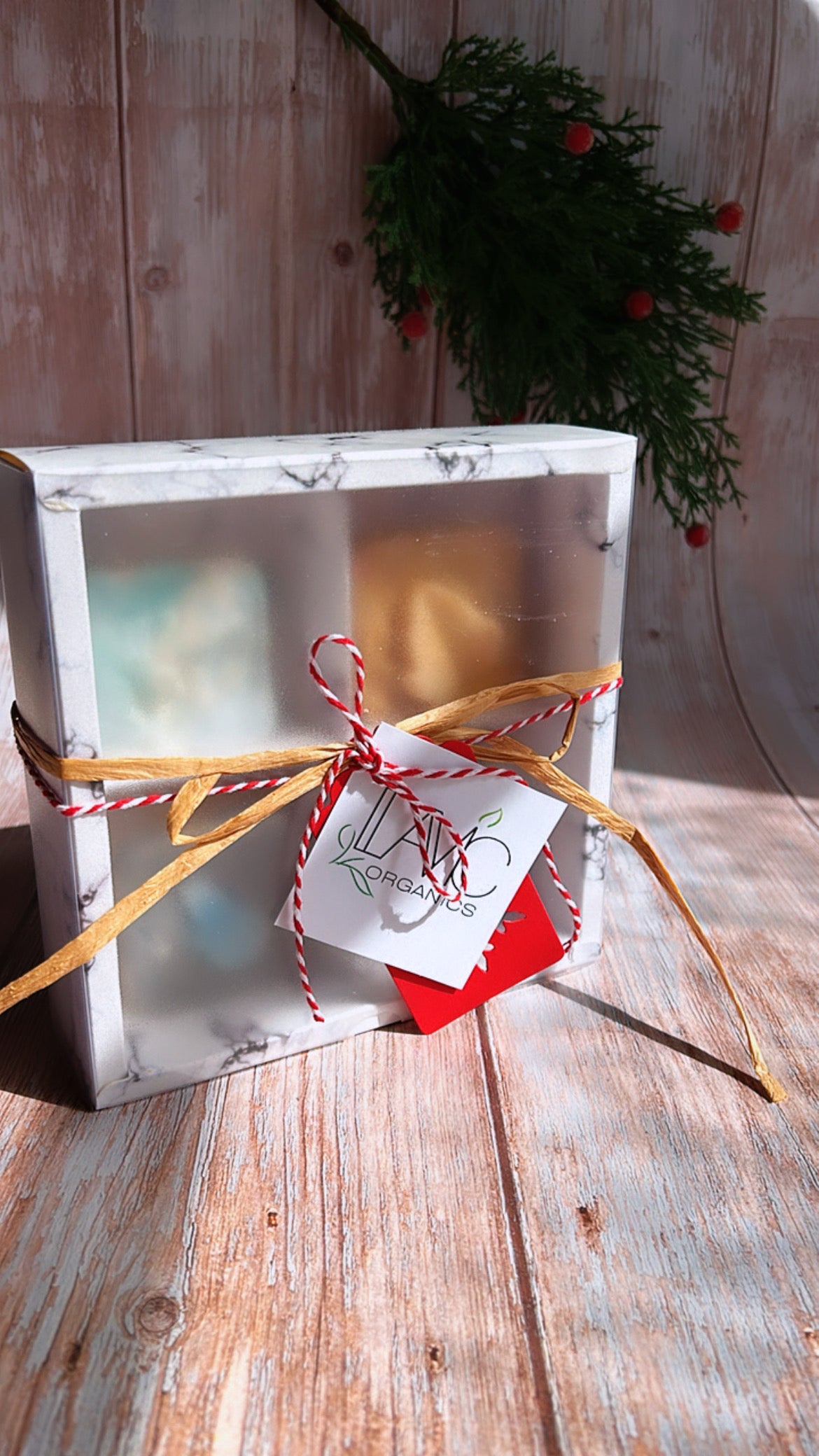 Gift box - 4 sample soaps