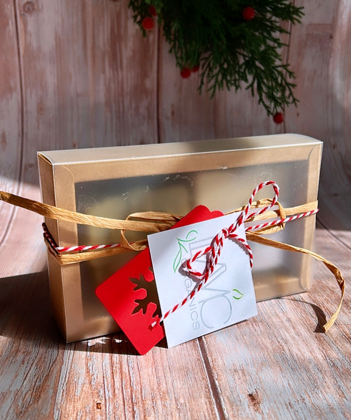 Gift box - 2 soap sample xmas box