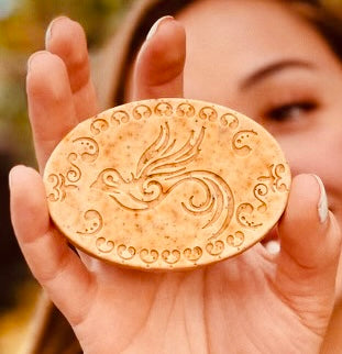 ORANCE KISS - TUMERIC + COFFEE GROUND | Face soap