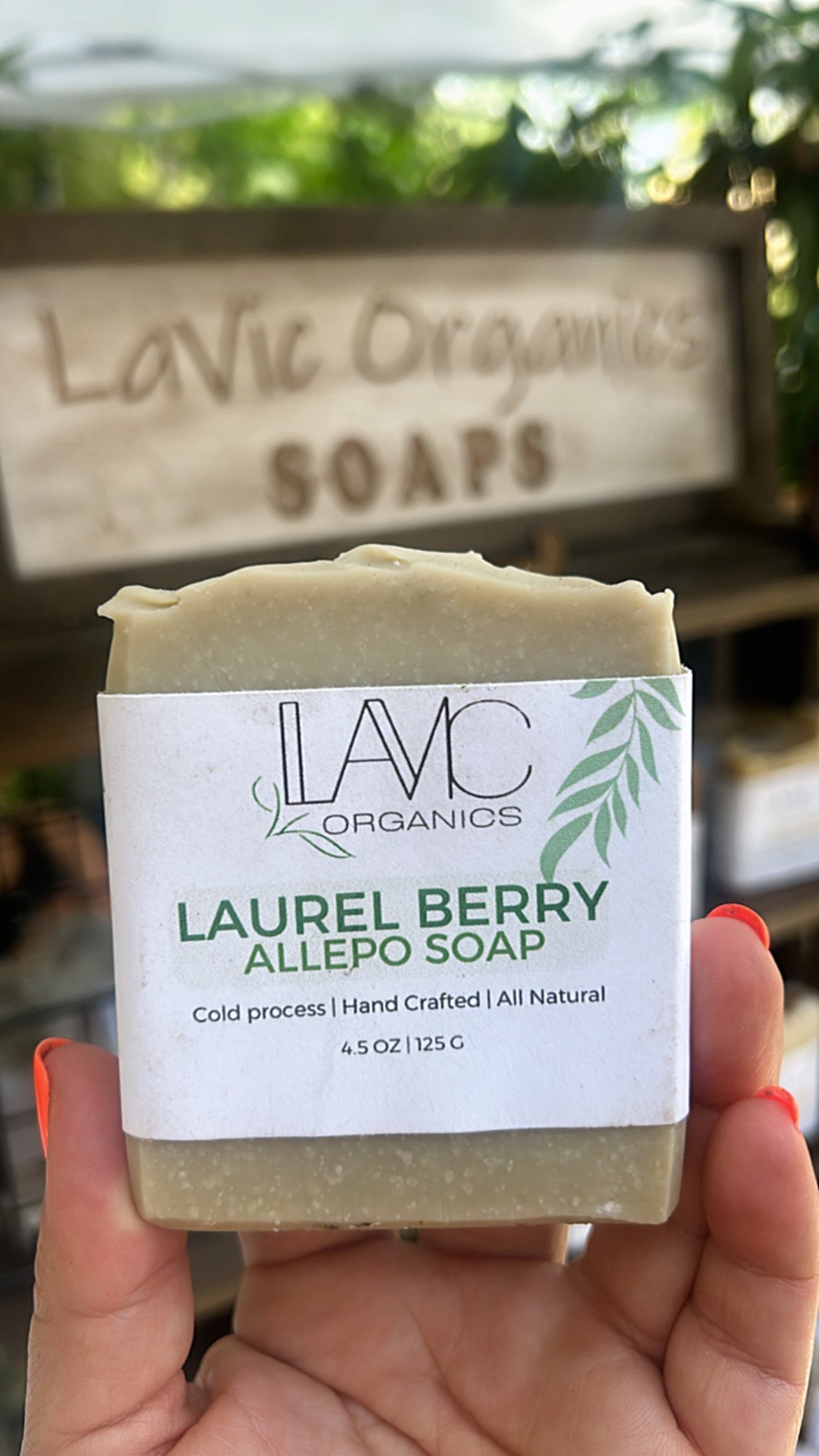 Laurel Berry aka Aleppo soap