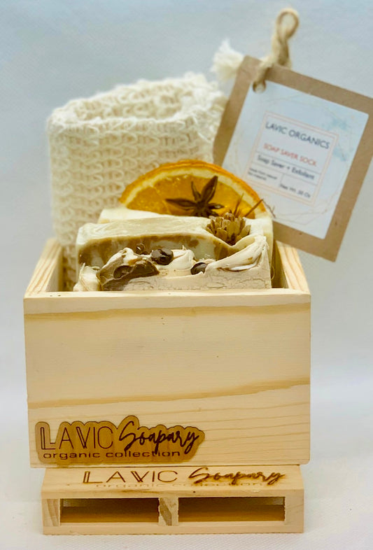 Wooden box sample gift