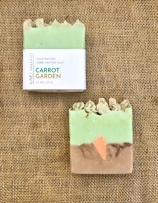 CARROT GARDEN | Natural soap | Cocoa powder