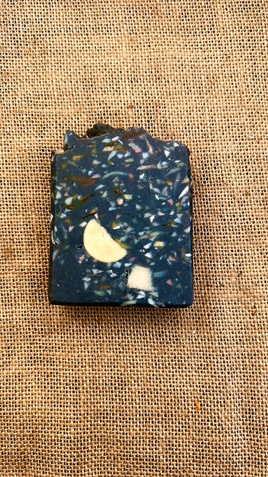 GALAXY | Charcoal | Soap pieces