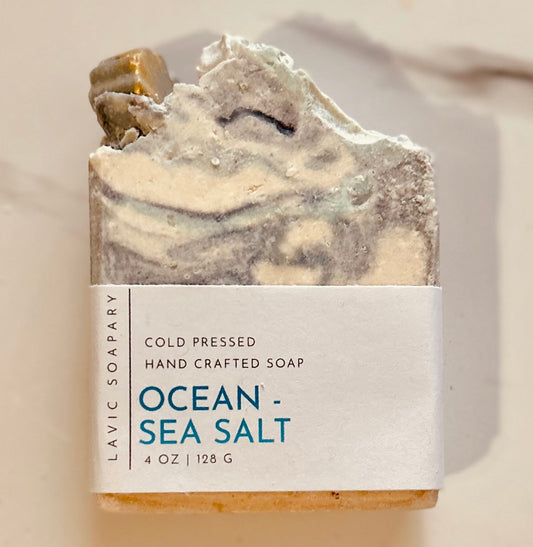 OCEAN SEA SALT | EXFOLIATING SOAP